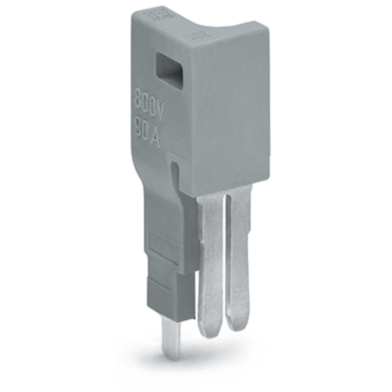 WAGO - Querverbinder/Brücker für Reihenklemme Reduzierbrücker 285-430 grau − 25 Stück