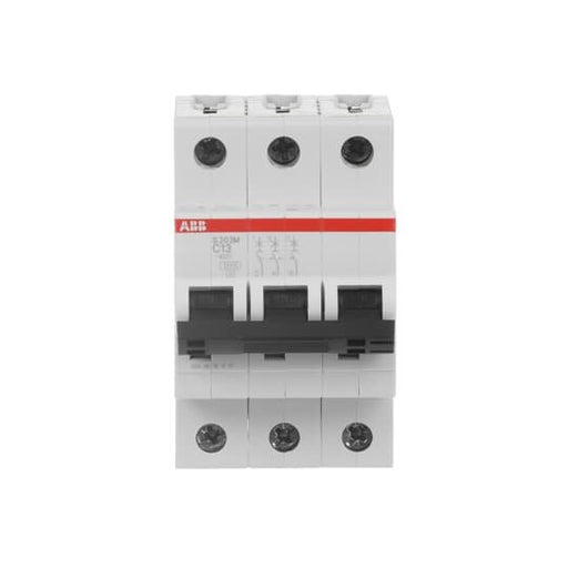 ABB Stotz S&J - Leitungsschutzschalter Sicherungsautomat S203M-C13 10kA 13A C 3p