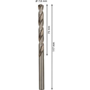 Bosch - Bohrer PRO Metal HSS-G 2608585504 Spiralbohrer 7,6 x