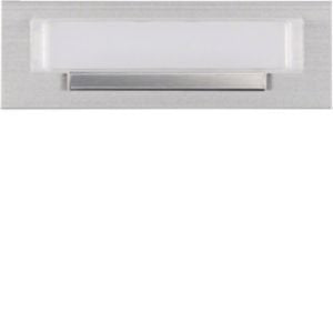 Elcom - Klingeldrücker Ruftaster m.Namensschild REH032Y AVZ-REB LED EB Alu