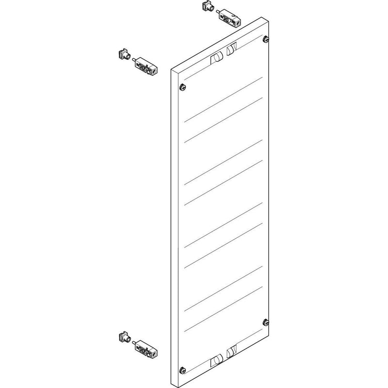 ABN - Verteilerfeld für Installationsverteiler ESPRO-Modul MF1570 flach BxH:250x750mm