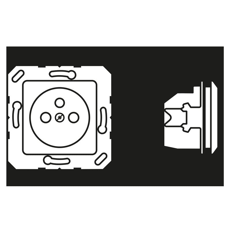 Jung - Steckdose 5120 FBFKI WW fran./belg. System