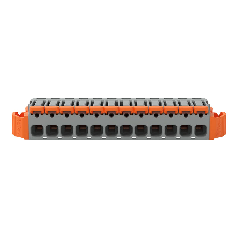 WAGO - Kabelsteckverbinder für Leiterplattensteckverbinder 1-Leiter-Federleiste 2231-1112/038-000 Push-in CAGECLAMP,gr − 25 Stück