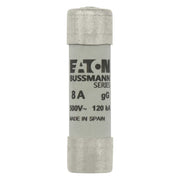 Eaton - Zylindrische Sicherung Sicherungseinsatz Nieders. CYL GG 14,#C14G8S 8A AC 500V 120kA − 10 Stück