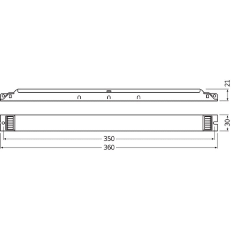 OSRAM BETRIEBSGERÄTE - LED-Betriebsgerät LED-Konverter OTiDALI802202402A1LT 1000...2100mA