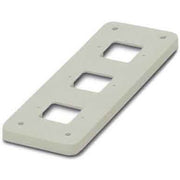 Phoenix Contact - Adapterplatte für Industriesteckverbinder Adapterplatte HC-B 24-ADP-3D 7-GY − 10 Stück