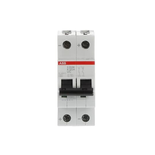 ABB Stotz S&J - Leitungsschutzschalter Sicherungsautomat S202M-K50UC 10 kA, 50 A, 2P