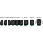 Bosch - Steckschlüsselset PRO Impact 2608003038 Steckschlüsselsatz
