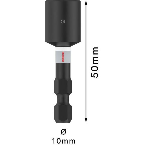 Bosch - Steckschlüssel PRO Nutsetter Impact, 2608522352 10 x 50 mm