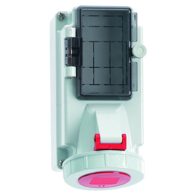 Bals Elektrotech - CEE-Steckdose abschaltbar, abgesichert (IEC 60309) Wandsteckdose abgesichert 15100 16A 5p 400V 6h IP67