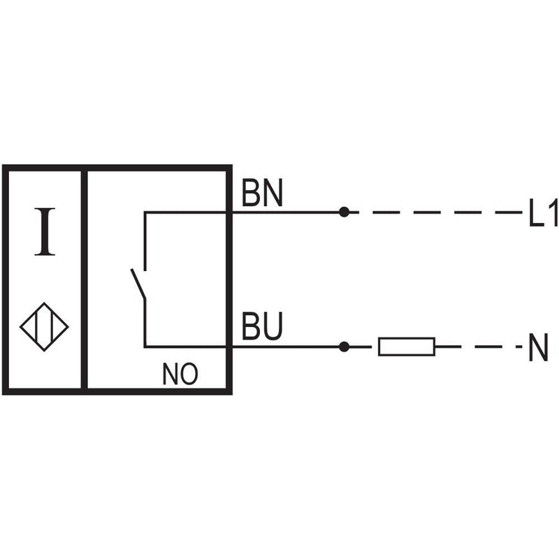 Schmersal - Induktiver Näherungsschalter induktiv IFL 10-180-10