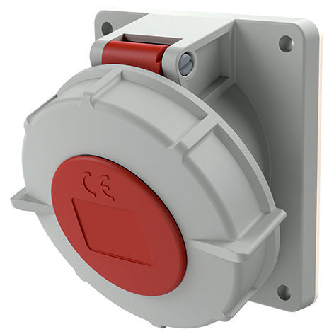 Mennekes - CEE-Anbausteckdose (IEC 60309) Anbaudose TwinContact 1805 32A,4p,6h,400V,IP67