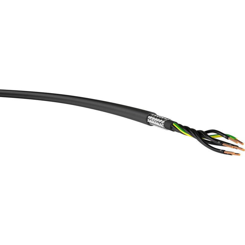 Energiekabel < 1 kV, für ortsveränderlichen Einsatz YSLYCY-JZ 7x1 sw Tr.500 YSLYCY-JZ 7x1 sw Steuerltg.0,6/1kV sw − 500 Meter