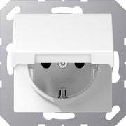 Jung - Steckdose SCHUKO-Steckdose A 1520 KL WW alpinweiß