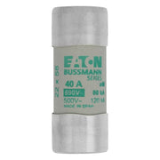Eaton - Zylindrische Sicherung Sicherungseinsatz Nieders. CYLINDRICA#C22M40 40A AC 690V 80kA − 10 Stück