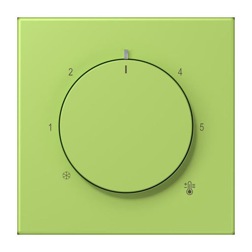 Jung - Abdeckung/Bedienelement für Installationsschalterprogramme Abdeckung für Thermostat LC 1749 BF 221 vert clair (32052)