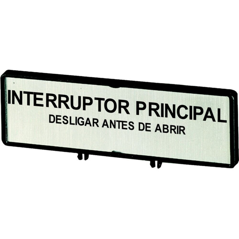 Eaton - Zubehör/Ersatzteile für Niederspannungs-Schalttechnik Träger mit Schild ZFS72-P3 T5 T5B P3 88x27mm