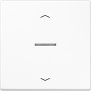 Jung - Bedienelement intelligent eNet Funk-Steuertaste FM LS 1700 P WW Symbol Pfeil,alpinws