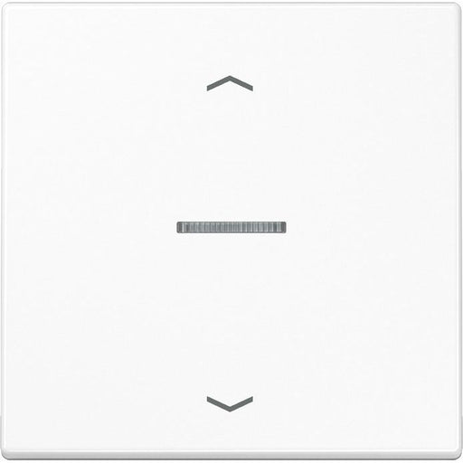 Jung - Bedienelement intelligent eNet Funk-Steuertaste FM LS 1700 P WW Symbol Pfeil,alpinws