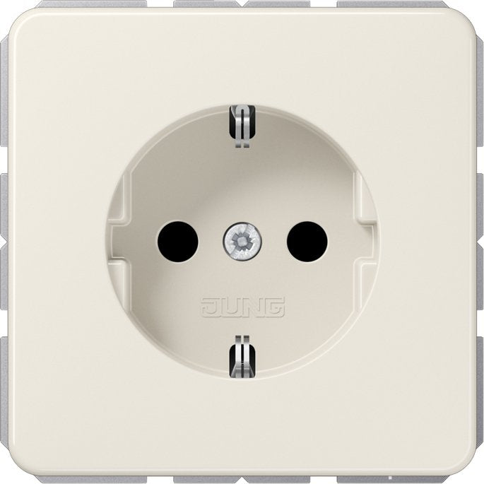 Jung - Steckdose SCHUKO-Steckdose 16A 250V CD 1520 KI m.Berührungsschutz