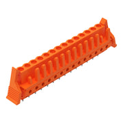 WAGO - Leiterplattensteckverbinder THT-Federleiste gerade 232-174/039-000 Maß 5,08mm,orange − 25 Stück