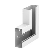 OBO Bettermann - Flachwinkel für Geräteeinbaukanal Flachwinkel GS-SFS70170RW steigend symmetrisch