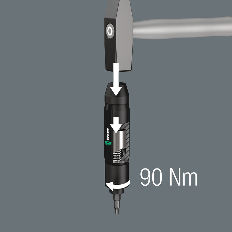 Wera - Drehmomentschlüssel Schlagschraubendreher 2090 90 Nm 142,0 mm