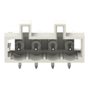 WAGO - Leiterplattensteckverbinder THT-Stiftleiste Lötstift 721-434/001-000 1,0x1,0,abgew.,lgr − 200 Stück