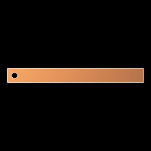 Striebel&John - Sammelschiene Kupferschiene ZX1058 30x5mm L:298mm