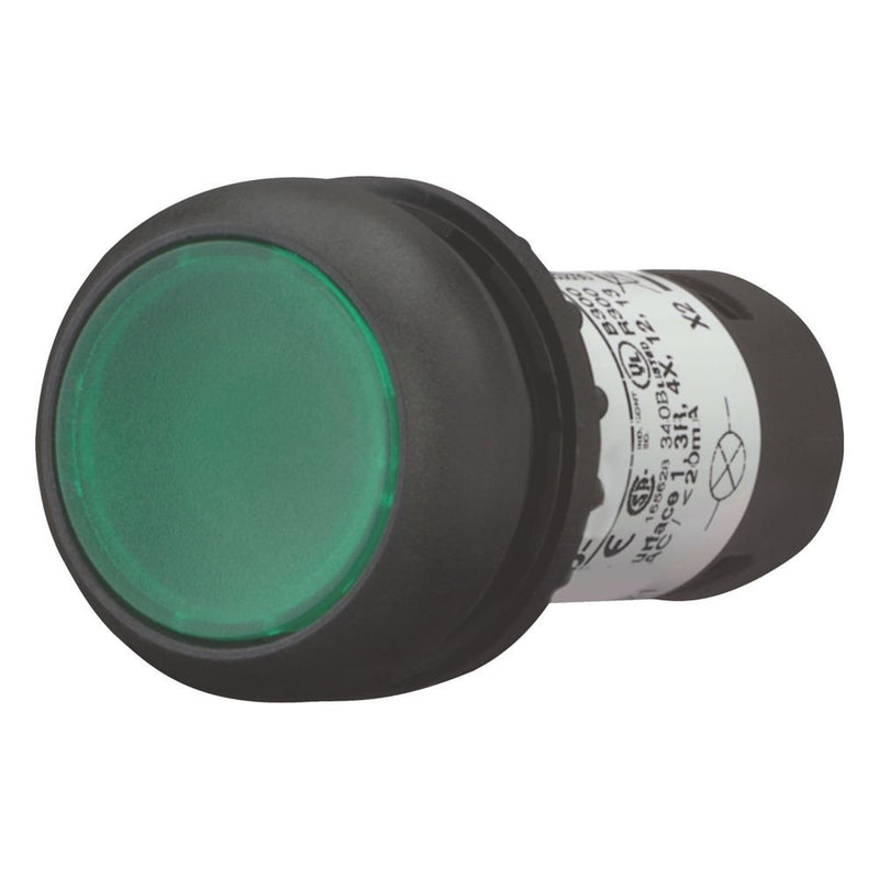 Eaton - Drucktaster, Komplettgerät Leuchtdrucktaste flach C22S-DL-G-K10-230 tastend, 1 S