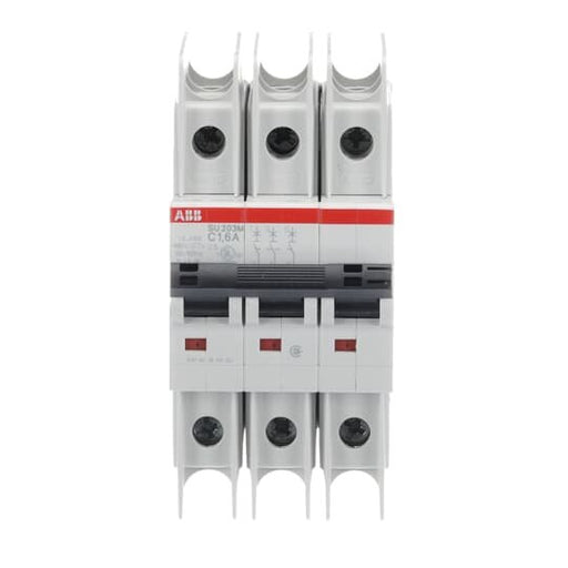ABB Stotz S&J - Leitungsschutzschalter Sicherungsautomat SU203M-C1,6 10kA 16A 3P