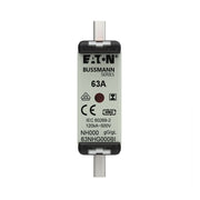 Eaton - Messersicherung Sicherungseinsatz Nieders. 63NHG000BI 63A AC 500V 120kA − 3 Stück
