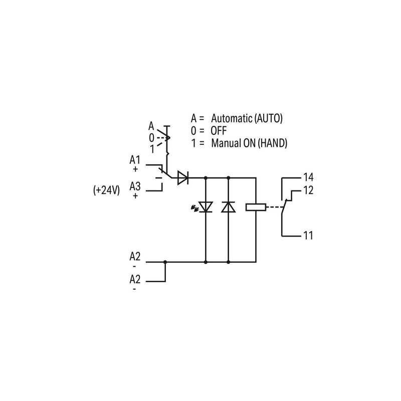 WAGO GmbH & Co. KG - Schaltrelais Relaismodul 789-326 DC 24 V,1 Wechsler