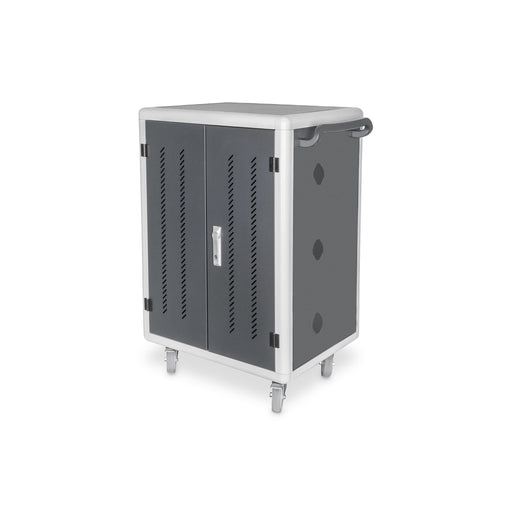 DIGITUS - Mehrfachsteckdose Mobiler Ladeschrank DN-45002 1260x824x650mm, sw