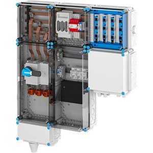 Hensel - Verteilerschrank für Energieversorgung Ladeverteiler Mi EV 22kW 4001 f.4 Ladep. a 22kW