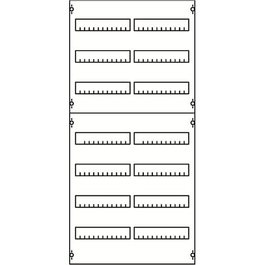 Striebel&amp;John - Verteilerfeld für Installationsverteiler Verteilerfeld 2V3A − 1 Stück

