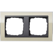 Gira - Abdeckrahmen 2fach 0212778 klar sand