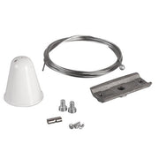 Brumberg Leuchten - Mechanisches Zubehör/Ersatzteile für Leuchten Seilabhängung 88115070 ws, mit Baldachin