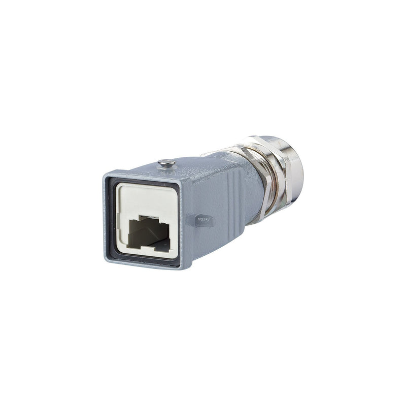 Metz Connect - Gehäuse für Rechtecksteckverbinder Steckergehäuse V5,IP67 1401065000ME metall,o. Knicksch. − 10 Stück