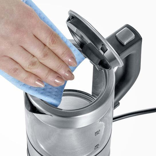 Severin - Wasserkocher Mini-Glas-Wasserkocher WK 3472 eds-geb/sw 0,5L,1100W