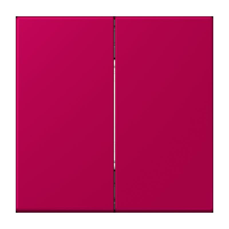 Jung - Sender/Fernbedienung für Installationsschalterprogramme Hue Funk-Wandsender Set FOH LC 995 230 rouge rubia (32101)