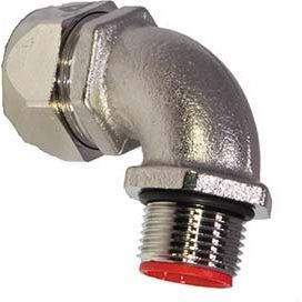 Anamet - Metall-Schutzschlauch-Verschraubung Verschraubung 812-932-1 M32x1,5mm 90 Grad − 5 Stück