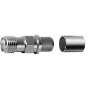 Telegärtner - Koax-Steckverbinder SMA-Kabelbuchse cr AU 100024724 G30 (1.5/3.8) − 5 Stück