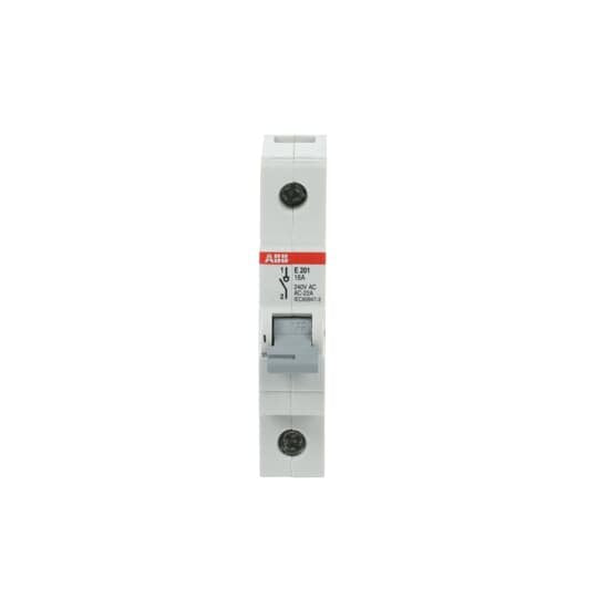 ABB Stotz S&J - Schalter für Reiheneinbau Trennschalter E201/16G Schaltgriff grau