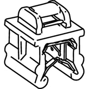 HellermannTyton - Kabelbinder Befestigungsbinder 156-04600(500) schwarz − 500 Stück