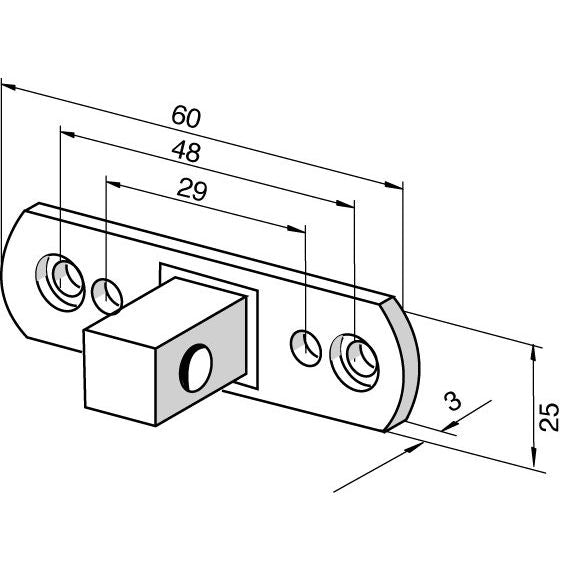 Somfy - Zubehör/Ersatzteile für Tor-/Rollladenantriebe Umrüstlager 9910014 mit 10er 4-Kant