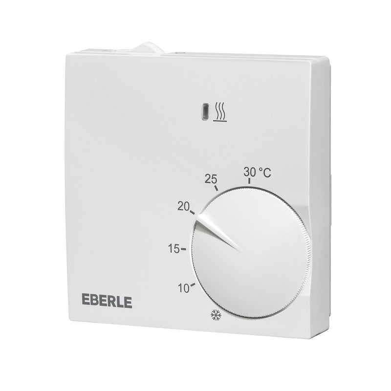 Eberle Controls - Raumthermostat/Uhrenthermostat Raumtemperaturregler RTR-S 6202-1 AP polarweiss