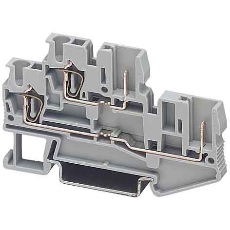 Phoenix Contact - Durchgangs-Reihenklemme Zugfederklemme STTB 2,5/2P steckbar, gr