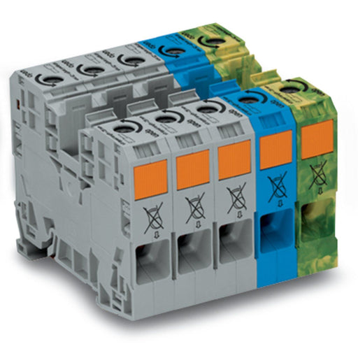 WAGO - Ein- und mehrpolige Klemmenleiste Drehstrom-Set 285-139