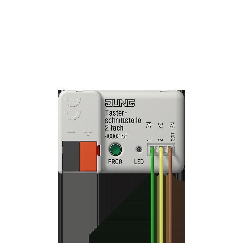 Jung - Bussystem-Binäreingang KNX Tasterschnittstelle 40002 1S E 2fach